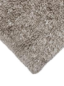 Tappeto in lana grigia lavabile fatto a mano Tundra, Retro: cotone riciclato Nel caso, Grigio, Larg. 250 x Lung. 340 cm (taglia XL)