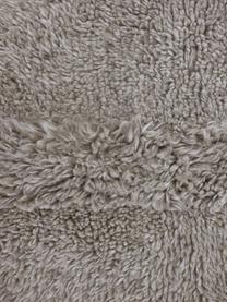 Tapis en laine gris fait main Tundra, lavable, Gris, larg. 250 x long. 340 cm