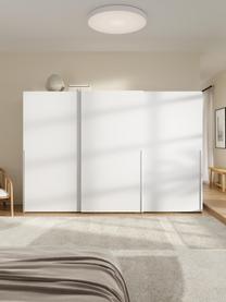 Modularer Schwebetürenschrank Leon, 300 cm Breite, mehrere Varianten, Korpus: Spanplatte, melaminbeschi, Weiß, Basic Interior, B 300 x H 200 cm