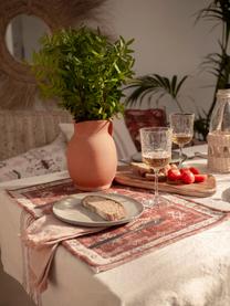 Set de table ethnique Tanger, Rouge, beige