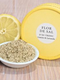 Gewürzsalz Flor de Sal d´Es Trenc (Zitrone & Lavendel), Dose: Pappmembran, Gelb, 150 g