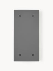 Wandobject Massimo, Vezelplaat met gemiddelde dichtheid (MDF), Donkergrijs, B 120 x H 60 cm