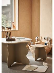 Tavolo per bambini in legno dalla forma organica Slope, Pannello di fibra a media densità (MDF) laccato

Questo prodotto è realizzato con legno di provenienza sostenibile e certificato FSC®., Beige chiaro, Larg. 71 x Prof. 70 cm