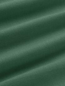 Copricuscino in cotone Vicky, 100% cotone, Verde scuro, Larg. 30 x Lung. 50 cm
