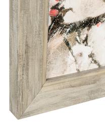 Lámina decorativa sobre papel Abstract, Papel, madera, Beige, An 145 x Al 77 cm