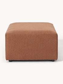 Pouf XL Melva, Tissu nougat, larg. 116 x prof. 72 cm