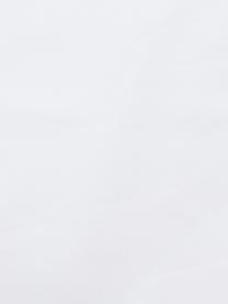Funda nórdica de satén con encaje Liso Pe, Blanco, Cama 90 cm (160 x 220 cm)