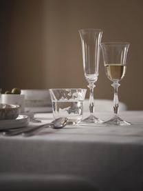 Sklenice na bílé víno Lacey, 4 ks, Křišťálové sklo, Transparentní, Ø 7 cm, V 25 cm, 185 ml
