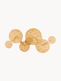 Design-Wandleuchte Lovetann, Metall, beschichtet, Goldfarben, B 77 x H 33 cm