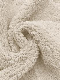 Alfombra corredor artesanal de algodón con flecos Asisa, Beige, An 80 x L 250 cm