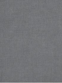 Parure copripiumino in lino lavato Carla, 52% lino, 48% cotone
Con effetto stonewashed, Antracite, 155 x 200 cm