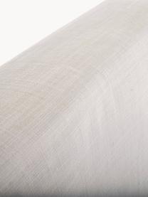 Gestoffeerd bed Feather met opbergruimte, Bekleding: polyester (gestructureerd, Frame: massief grenenhout en pla, Geweven stof lichtbeige, B 160 x L 200 cm