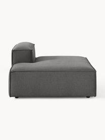 Chaise longue module Lennon, Bekleding: 100% polyester De slijtva, Frame: massief grenenhout, multi, Poten: kunststof Dit product is , Geweven stof antraciet, B 150 x D 119 cm, rugleuning rechts