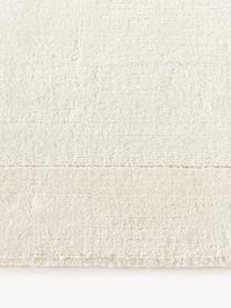 Trblietavý koberec Kari, 100% polyester s certifikátom GRS, Krémovobiela, Š 80 x D 150 cm (veľkosť XS)