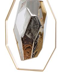 Závesná lampa Diamond Fever, Odtiene zlatej, odtiene striebornej, Š 110 x V 130 cm