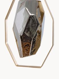 Lampa wisząca Diamond Fever, Odcienie złotego, odcienie srebrnego, S 110 x W 130 cm