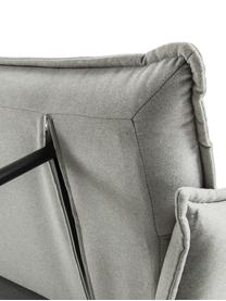 Canapé convertible 3 places Alizee, Tissu gris clair