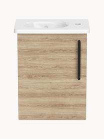 Mueble bajo lavabo Orna, 45 cm, Marrón look madera, An 45 x Al 58 cm