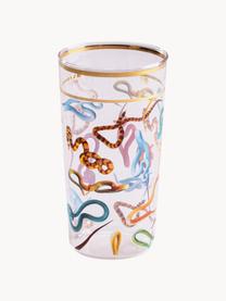 Bicchieri per l'acqua Snakes, Snakes, Ø 7 x Alt. 13 cm,  370 ml