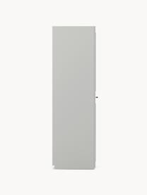 Armario modular Charlotte, 4 puertas (200 cm), diferentes variantes, Estructura: tablero aglomerado revest, Gris, Interior Basic (An 200 x Al 200 cm)