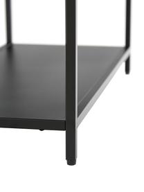 Metall-Regal Neptun, Metall, pulverbeschichtet, Schwarz, B 70 x H 150 cm