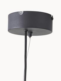 Lampa wisząca LED z metalu Jari, Czarny, Ø 10 x W 40 cm