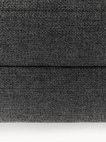 Sofa-Hocker Cucita mit Stauraum, Bezug: Webstoff (Polyester) Der , Gestell: Massives Kiefernholz, Füße: Metall, lackiert Dieses P, Webstoff Anthrazit, B 75 x T 65 cm