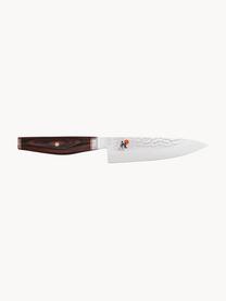 Nóż Gyuto Miyabi, Odcienie srebrnego, ciemne drewno naturalne, D 30 cm