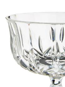 Kristall-Champagnerschalen Opera mit Relief, 6 Stück, Luxion-Kristallglas, Transparent, Ø 10 x H 14 cm, 240 ml