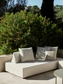 Garten-Loungesofa Piper, Bezug: Olefin (100% Polypropylen, Webstoff Hellgrau, B 200 x T 90 cm