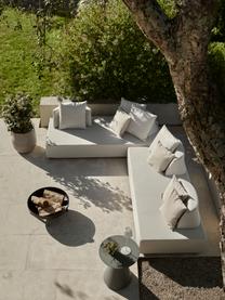 Garten-Loungesofa Piper, Bezug: Olefin (100% Polypropylen, Webstoff Hellgrau, B 200 x T 90 cm