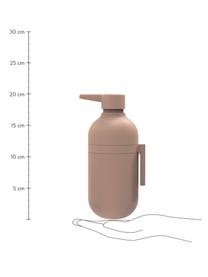 Distributeur de savon vieux rose Pumpit, Plastique, Rose, blanc crème, Ø 8 x haut. 20 cm