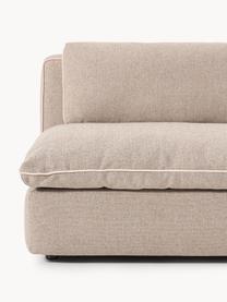 Modulares Sofa Felix (3-Sitzer), Bezug: 100 % Polyester Der strap, Gestell: Massives Kiefern- und Fic, Webstoff Beige, B 300 x T 110 cm