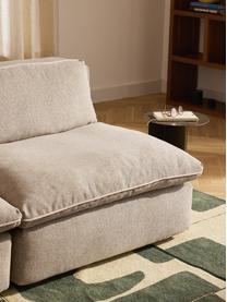 Modulares Sofa Felix (3-Sitzer), Bezug: 100 % Polyester Der strap, Gestell: Massives Kiefern- und Fic, Füße: Kunststoff Dieses Produkt, Webstoff Beige, B 300 x T 110 cm