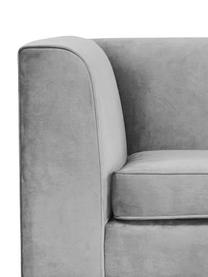 Fotel koktajlowy z aksamitu Margo, Tapicerka: aksamit (100% poliester), Aksamitny szary, S 88 x G 85 cm
