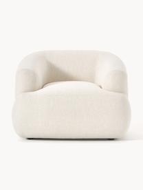 Fauteuil Sofia, Tissu blanc crème, larg. 97 x prof. 84 cm