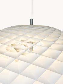 Lámpara de techo LED Patera, tamaños diferentes, Pantalla: película de PVC, Anclaje: aluminio cromado, acrílic, Cable: cubierto en tela, Bombilla incluida, 2.700 K, Ø 60 x Al 58 cm