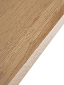 Jedálenský stôl s dubovou dyhou Cenny, Dubové drevo