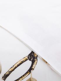Funda nórdica Magnolia, Algodón
El algodón da una sensación agradable y suave en la piel, absorbe bien la humedad y es adecuado para personas alérgicas, Blanco, tonos verdes y rosas, Cama 180/200 cm (260 x 220 cm)