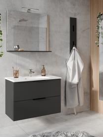 Crandon lavabo avec meuble sous vasque, larg. 81 cm, Blanc, anthracite, larg. 81 x prof. 47 cm