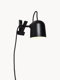 Bureaulamp Angle, Lamp: gepoedercoat metaal, Zwart, Ø 10 x H 12 cm