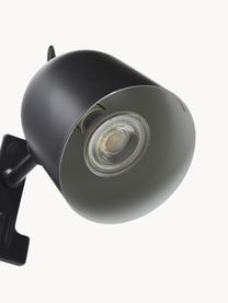 Bureaulamp Angle, Lamp: gepoedercoat metaal, Zwart, Ø 10 x H 12 cm