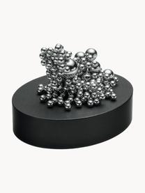 Magnetspiel Malo, Stahl, beschichtet, Silberfarben, Anthrazit, B 9 x H 2 cm