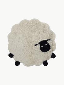 Tapis en laine pour enfant à poils longs Dolly, 100 % laine

Les tapis en laine peuvent perdre des fibres lors des premières semaines et des peluches peuvent se former, ce phénomène est naturel et diminue à mesure de votre usage et du temps, Blanc cassé, noir, Ø 84 cm (taille XS)