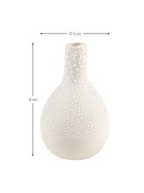 Petits vases blancs Perla, 3 élém., Blanc