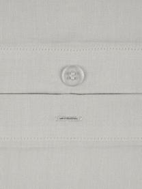 Baumwollsatin-Kissenbezug Comfort in Hellgrau, 65 x 65 cm, Webart: Satin, leicht glänzend Fa, Hellgrau, B 65 x L 65 cm