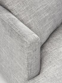 Ecksofa Adrian (3-Sitzer), Bezug: 47 % Viskose, 23 % Baumwo, Gestell: Sperrholz, Webstoff Grau, B 255 x T 182 cm, Eckteil links