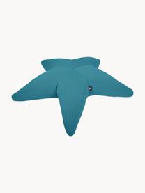 Grosser Outdoor-Sitzsack Starfish, handgefertigt, Bezug: 70 % PAN + 30 % PES, wass, Petrol, B 145 x L 145 cm