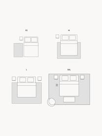 Handgetuft wollen vloerkleed Corin met hoog-laag structuur, Bovenzijde: 58% wol, 42% viscose, Onderzijde: 100% katoen Bij wollen vl, Bruintinten, B 160 x L 230 cm (maat M)