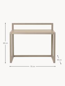 Bureau en bois pour enfant Little Architect, Bois de frêne, placage en frêne, MDF

Ce produit est fabriqué à partir de bois certifié FSC® issu d'une exploitation durable, Beige clair, larg. 70 x prof. 45 cm